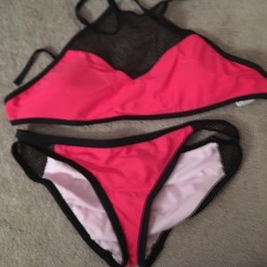Hot Pink Bikini Set